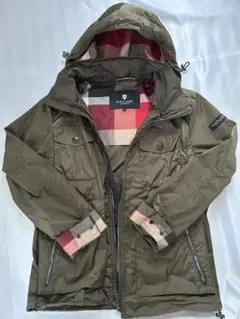 BLACK LABEL CRESTBRIDGE ナイロンジャケット チェックM