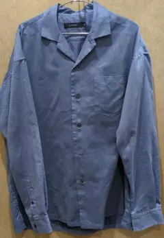 RAGEBLUE / オープンカラーシャツ / Mサイズ / バンブーシルク調