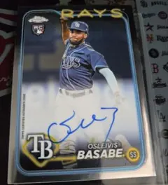 Topps Chrome RC Osleivis Basabe 直筆サイン