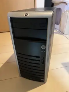 HP デスクトップPC シルバー ブラック