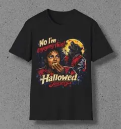 【期間限定値下げ】マイケルジャクソン　Tシャツ　スリラー　L ゆったり　黒