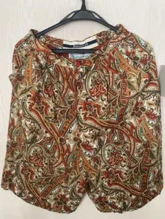 Burberrys ペイズリーキュロット　ゴルフスカート