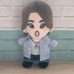 ぬい服　ちびぬい　はぴぬい　服　シャツ　ストライプ