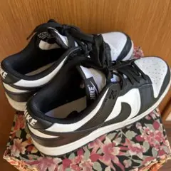 NIKE パンダダンク　23.5 NIKE - 23.5㎝【新品】NIKE DUNK LOW GS ナイキ ダンク ロー パンダの