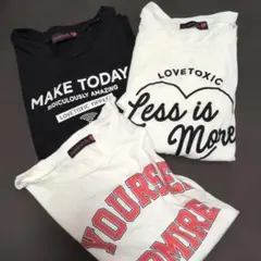 lovetoxic Tシャツ 3枚セット