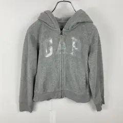 美品 Gap Kids ギャップ パーカー トレーナー フルジップ ビックロゴ