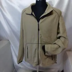 155♪USユーズド★TEK GEAR★フリースジャケットベージュ2XLサイズ