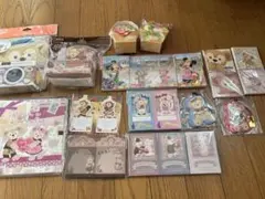 ダッフィー シェリーメイ　メモ帳　文具　セット
