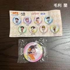 名探偵コナンハイウェイの堕天使くら寿司コラボ毛利蘭缶バッジびっくらポン
