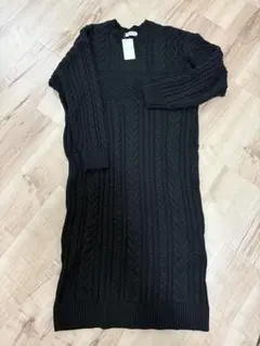 ユナイテッドアローズ　ブラックニットワンピース フリーサイズ