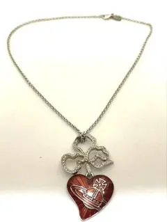 d*9様 Vivienne Westwood 希少 ハート型ネックレス
