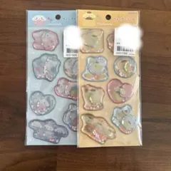 【正規品】サンリオ　ウォーターシール　ポムポムプリン　シナモロール 2点セット