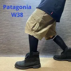Patagonia ベージュ カーゴショートパンツ W38 Y2K 古着