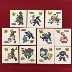 ポケモンパン デコキャラシール 11枚セット 映画公開Ver.