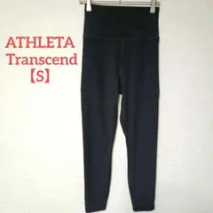 ATHLETA Transcend【S】クロスウエスト 7/8レギンス ブラックのサムネイル