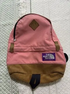the north face purple labelリュック　ピンク