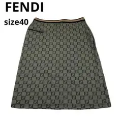 美品　FENDI ズッカ柄 総柄　タイトスカート　春夏コーデ　ハイブランドのサムネイル