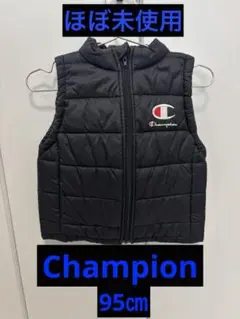 美品ほぼ未使用Champion ベビーベスト 黒　95㎝