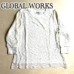 グローバルワークス GLOBAL WORK レディース トップス 七分袖 白