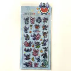 スティッチ 硬いシール 3D 立体シール ディズニー 11-⑥