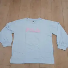 【FILA フィラ】 水色 長袖カットソー　Tシャツ　150