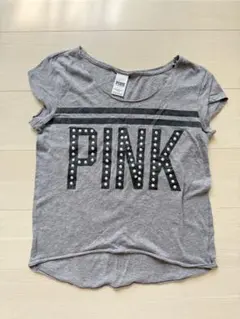 PINK スタッズTシャツ SM