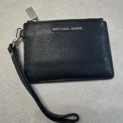 マイケルコース　カードケース　定期入れ　黒