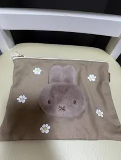 ミッフィーベージュ ポーチ