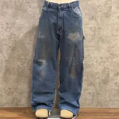 送料無料 Dickies ディッキーズ ペインターパンツ メキシコ製 38×32