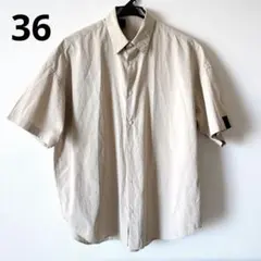 N.HOOLYWOOD HALF SLEEVE BIG SHIRT ベージュ - メルカリ