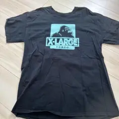 X-LARGE ゴリラプリント Tシャツ 黒