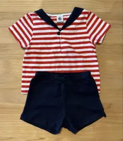 PETIT BATEAU セーラーセットアップのサムネイル