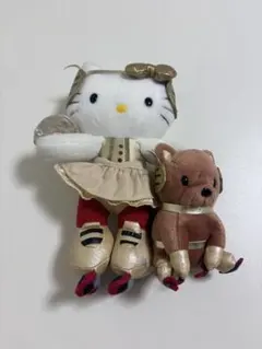 渋谷キティ物語 ハローキティ ぬいぐるみ マスコット ハチ公 ウェイトレス 渋谷キティ物語 ハローキティ ぬいぐるみ マスコット ハチ公