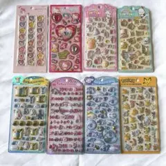 うるちゅるポップシール　おはじきシール　ジュエルシール8点