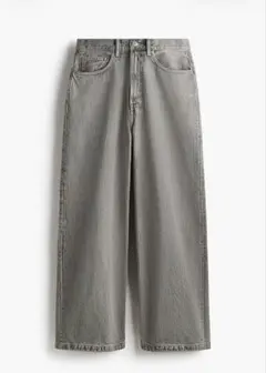 H&M SUPER BAGGY デニム 30/30 グレーのサムネイル