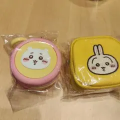 ちいかわ、うさぎミニポーチ　2個セット
