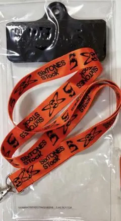 夢*那様 SixTONES STock ネックストラップ ケース ストスト入場者