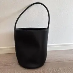 【美品】バッケットバッグ　縦型