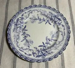 クレイユモントロー FLORA デザート皿 ② フランス アンティーク