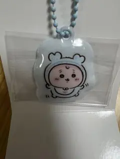 ちいかわベビー トレーディングPVCぷっくりキーホルダー 古本屋(カニちゃん)