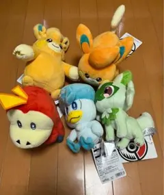 ピカピカボックス2025 ぬいぐるみ 5体セット　ポケモン