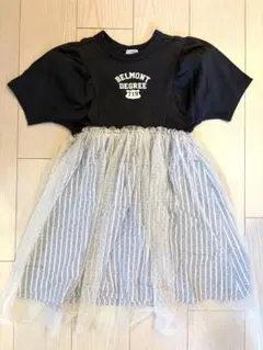 F.O.KIDS ワンピース 120 レースドッキングワンピース