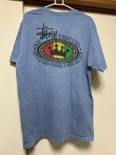 Stussy Tシャツ　ラスタライオン　ラスタカラー　長渕剛 Stussy Tシャツ ラスタライオン ラスタカラー 長渕剛
