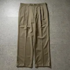 希少】 00s Ralph Lauren ツータック ワイドスラックス - メルカリ