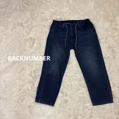 backnumber ブルー ストレッチデニム　ハーフパンツMのサムネイル
