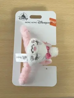 香港ディズニー マリー おしゃれキャット ヘアクリップ