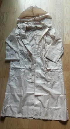 レインコート　フード付き