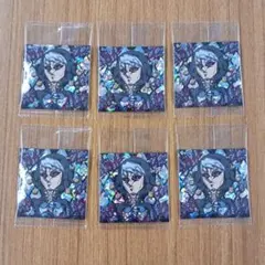 6枚　リゾット・ネエロ/Mt　ジョジョ　黄金の風　ウエハース シール　最新