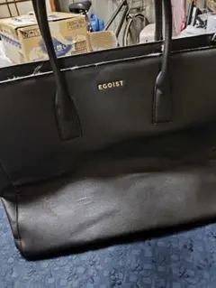 EGOIST トートバッグ ブラック大容量のサムネイル