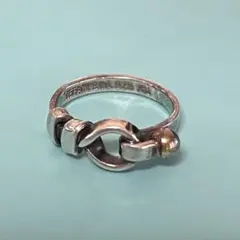美品 ティファニー フック & アイ リング 約10号 シルバー925 - メルカリ